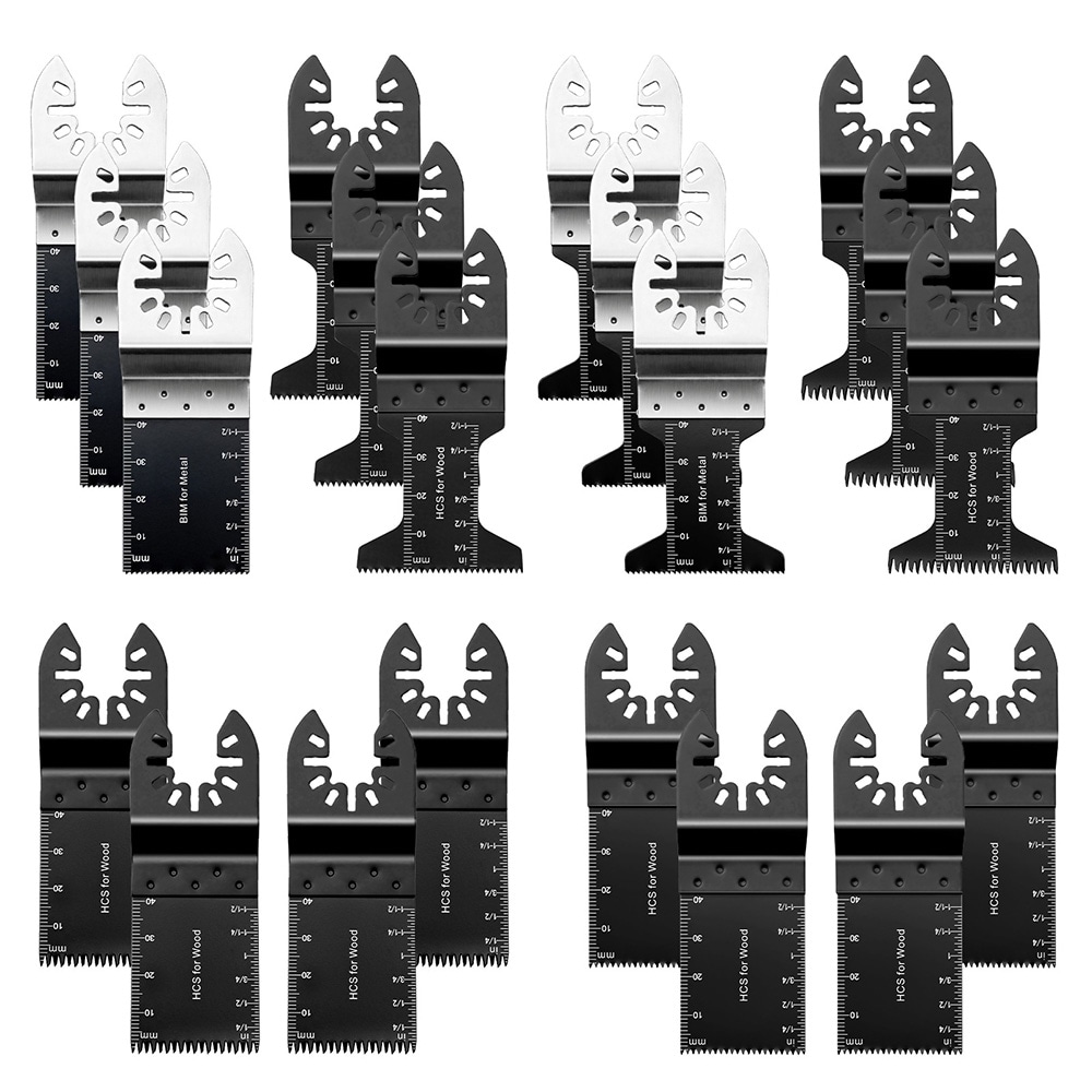 Savklinger til multiværktøj 20-pak - 34 og 44 mm