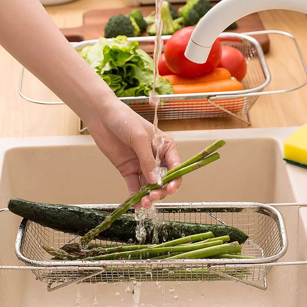 Sien i rustfrit stål 31x12,5x6,5cm