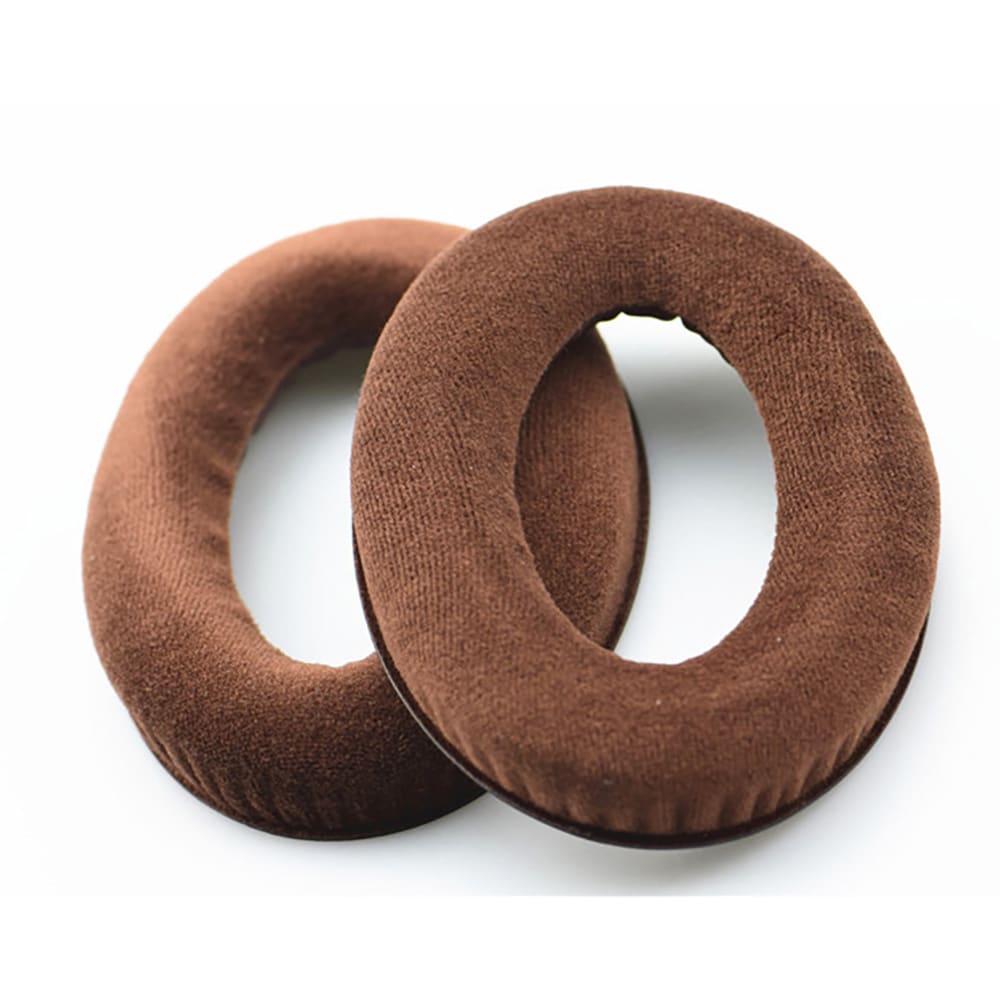 Ørepuder til Sennheiser HD515, HD555, HD595 og HD598 i flannel - Brun