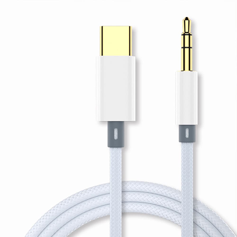 USB-C til 3,5 mm lydkabel med indbygget DAC