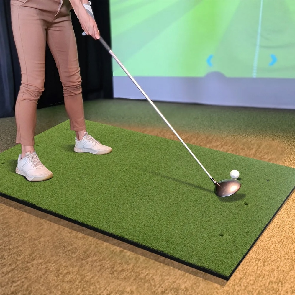 Golftræningsmåtte i kunstgræs 152 × 91 cm
