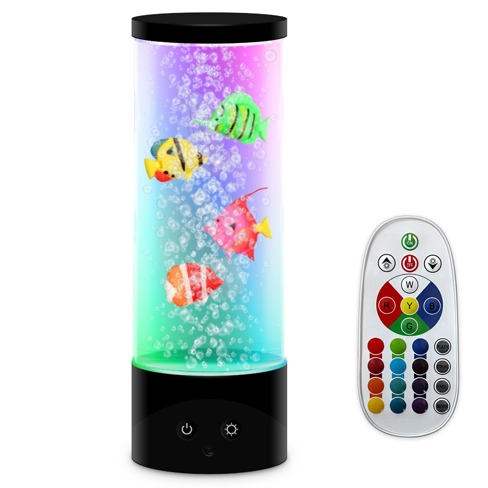 LED-lampe med fisk 28 cm - PartyFunLights