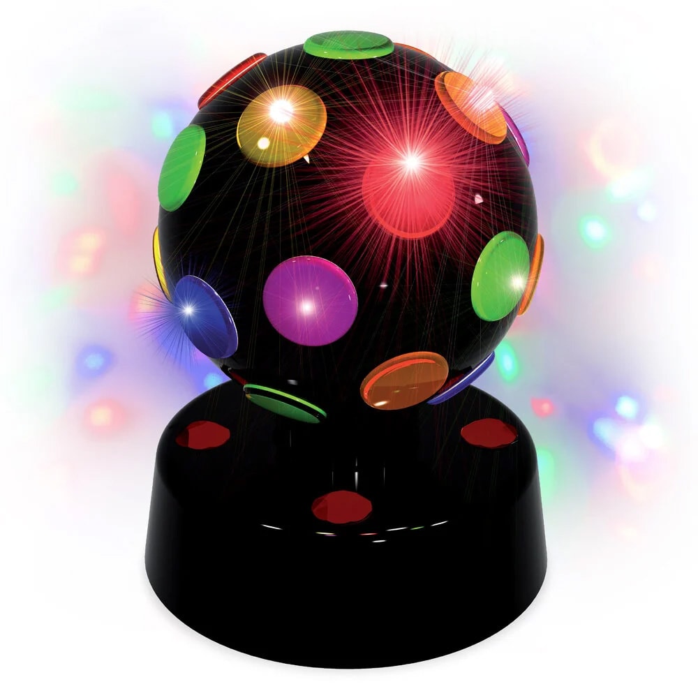 PartyFunLights roterende diskokugle med LED
