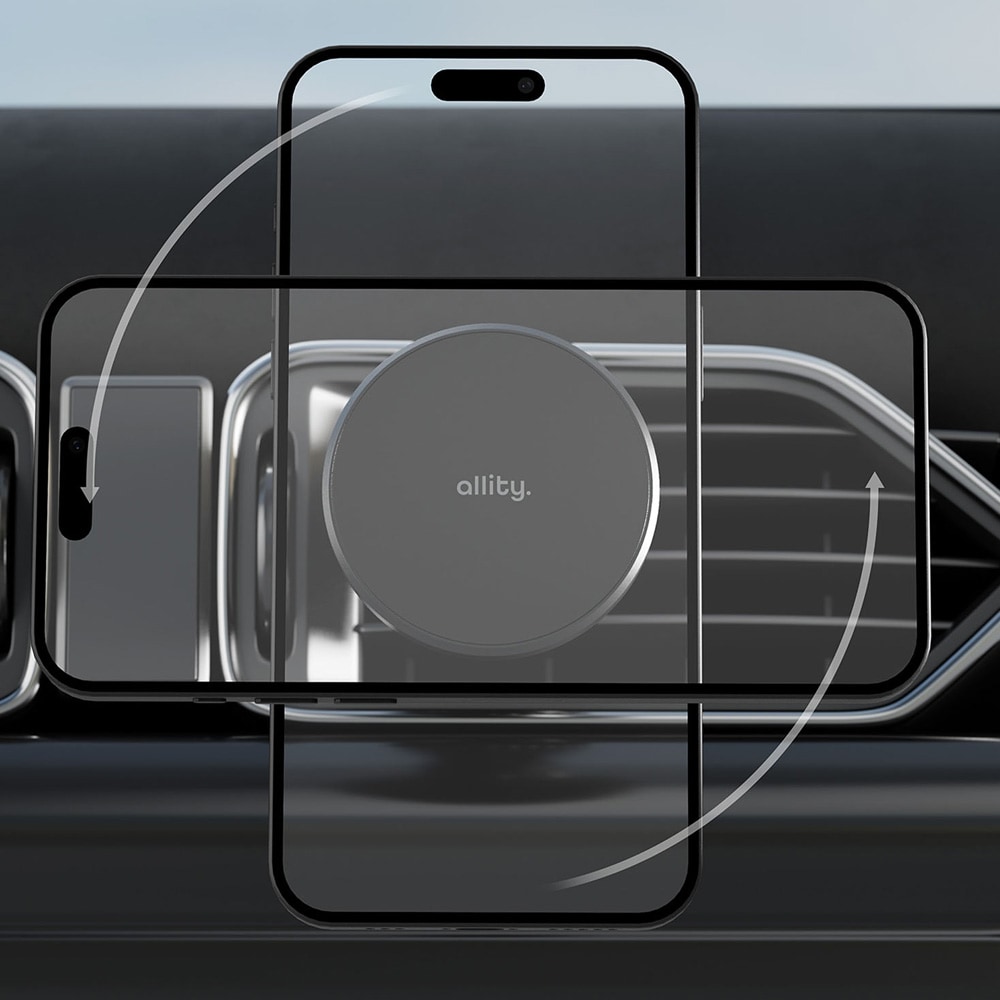 Allity mobiloplader til bil med MagSafe 15 W