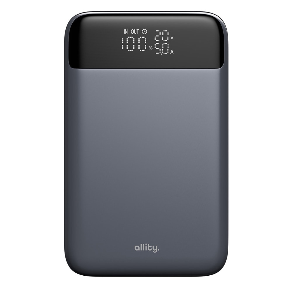 Allity Powerbank 19200 mAh 130W PD/QC til bærbar computer og mobil