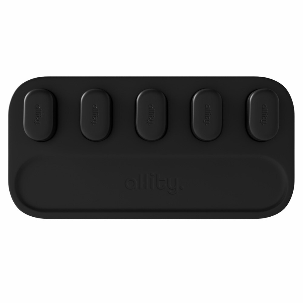 Allity magnetisk kabelholder 3-pak – Sort