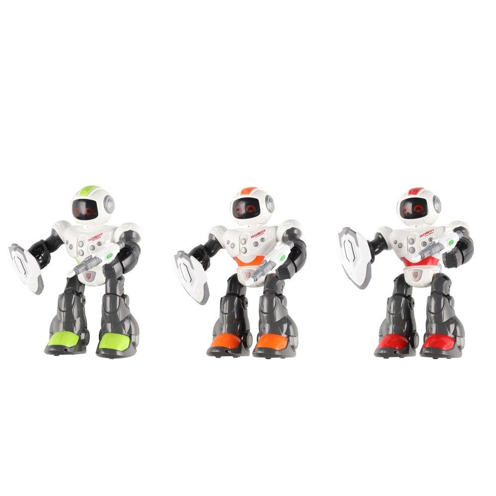 Robot 29 cm med lys og lyd - interaktiv legetøjsrobot