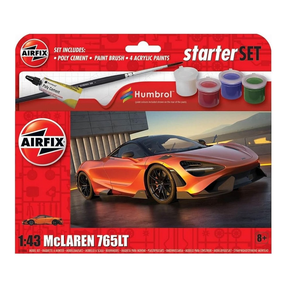 Airfix 1:43 startsæt - McLaren 765