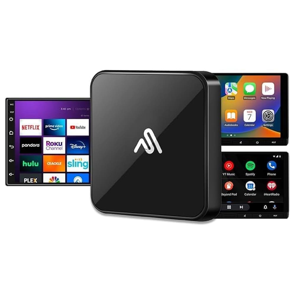 AutoSky trådløs CarPlay- og Android Auto-adapter