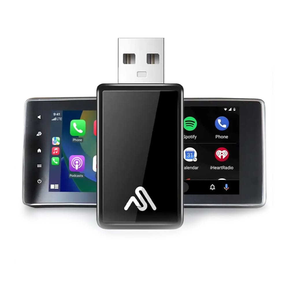 AutoSky WUA-8 trådløs Apple CarPlay- og Android Auto-adapter