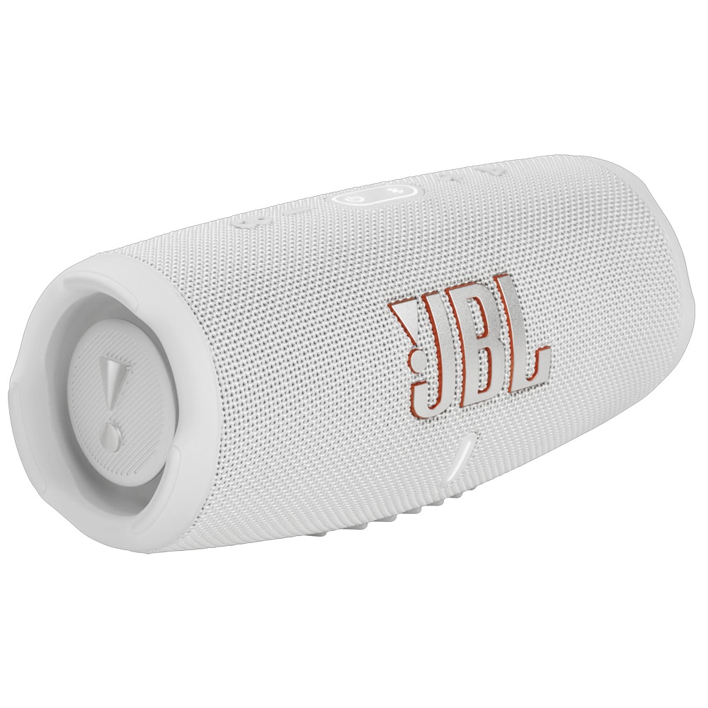 JBL Charge 5 bærbar Bluetooth-højttaler - hvid
