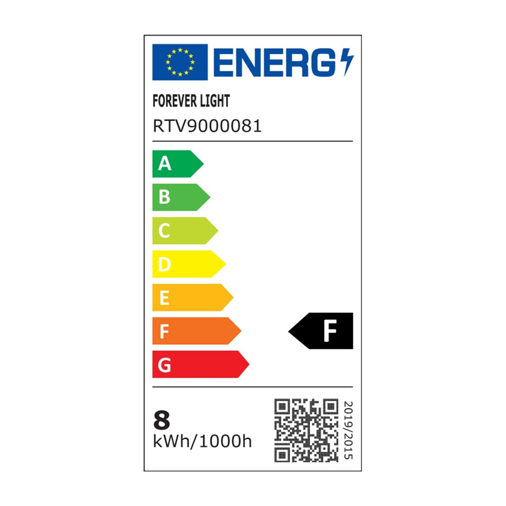LED-pære RGB E27 A60 8W 850lm 4000K med fjernbetjening