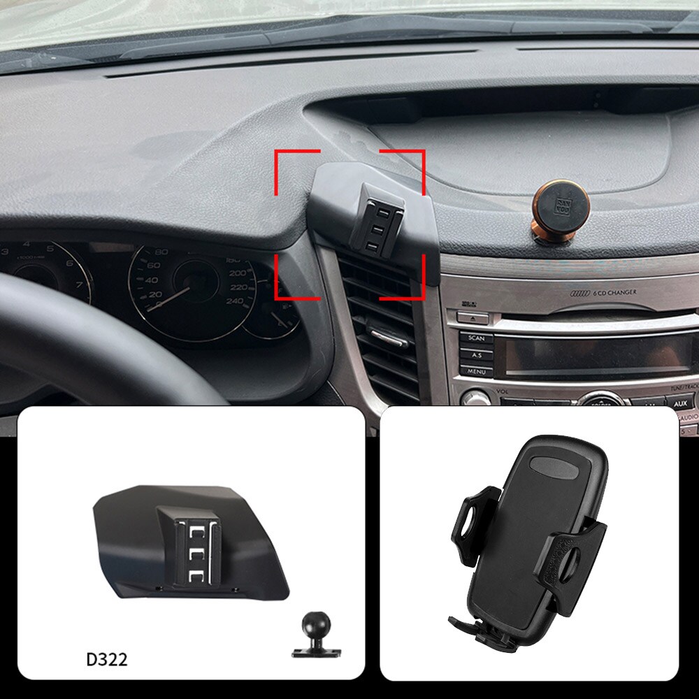 Mobilholder Subaru Outback 2010-2014