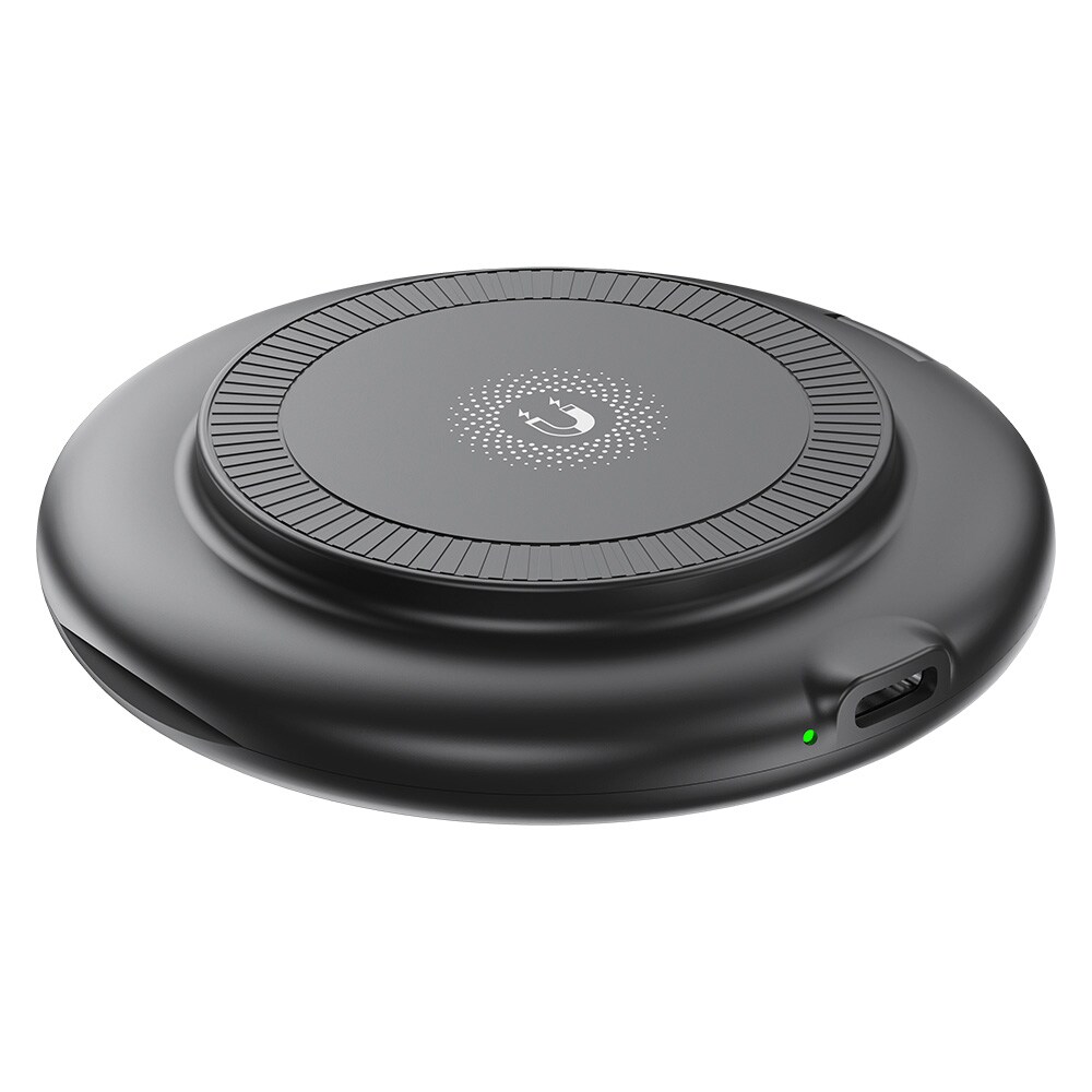 XO 15W trådløs opladningsplade med USB-C - USB-C og adaptere