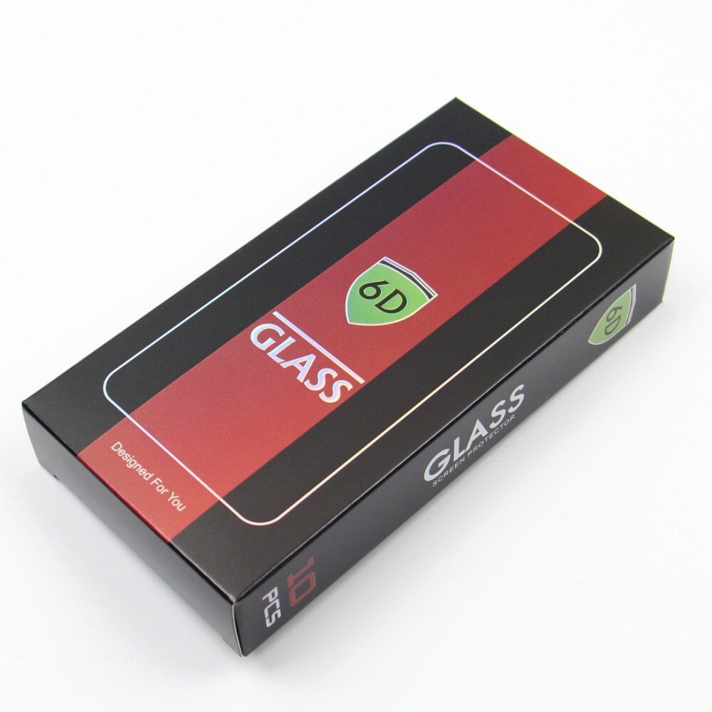 Hærdet skærmbeskytter 6D til iPhone 15 Pro med svart-ramme - 10-pakning