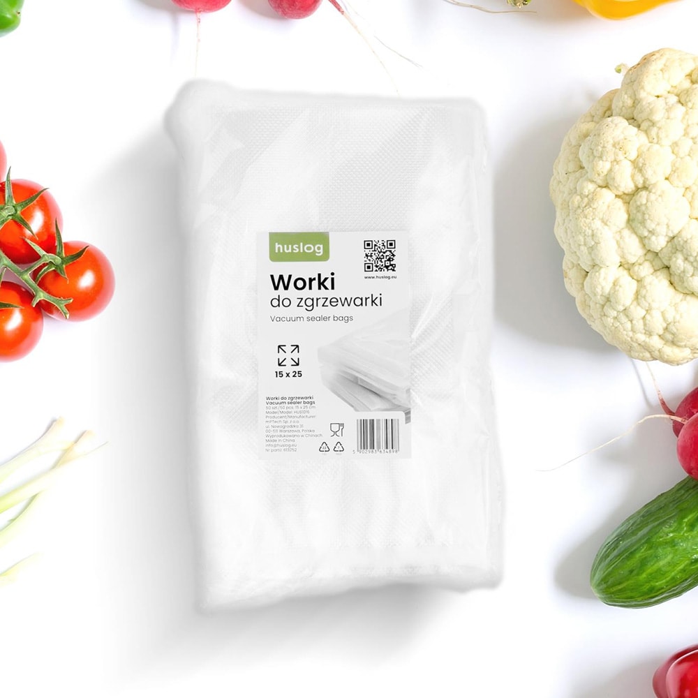 Huslog Vakuumposer 15×25 cm - 50-pak