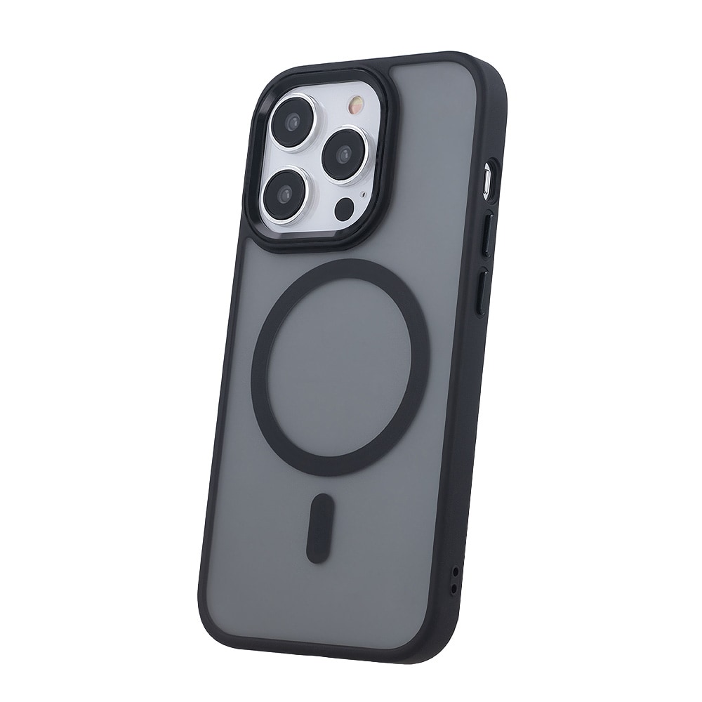 Frostet MagSafe-cover til iPhone 17 Air – Sort