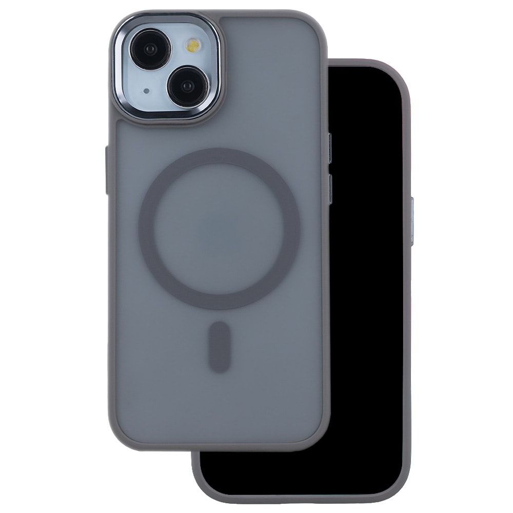 Frostet MagSafe-cover til iPhone 17 Pro – Grå