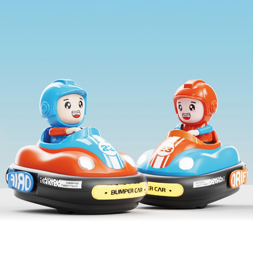 Maxlife radiostyrede krasjbiler – sæt med to biler