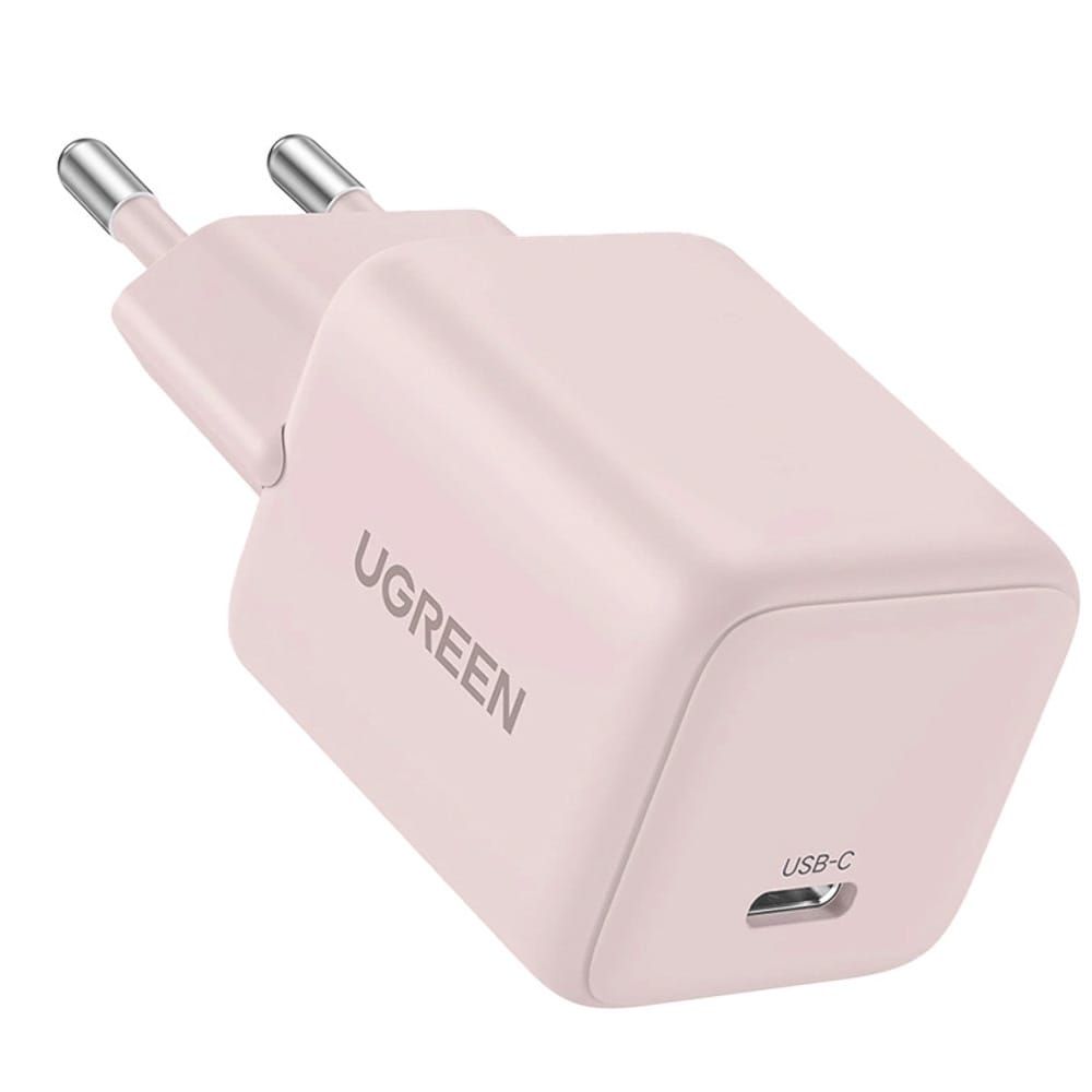 Ugreen GaN 20W USB-C oplader - Pink