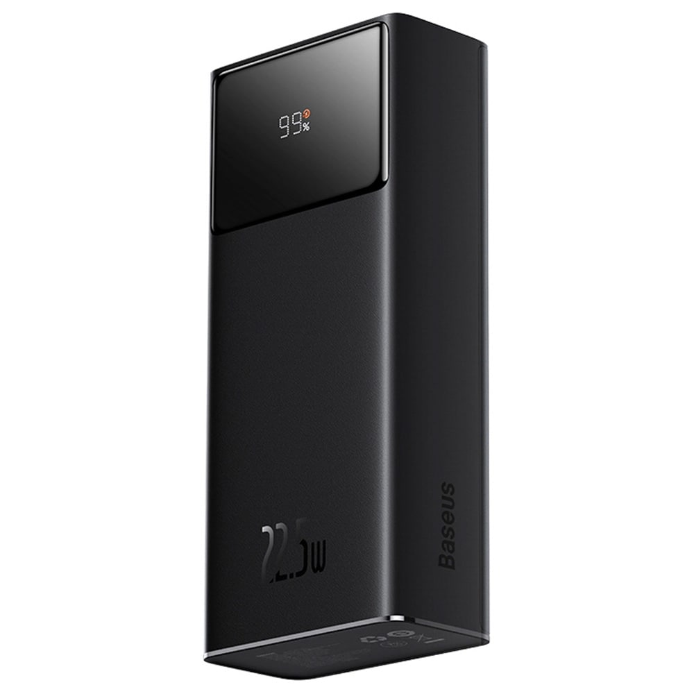 Baseus EnerFill Powerbank 30000mAh 22.5W med USB, USB-C - Svart