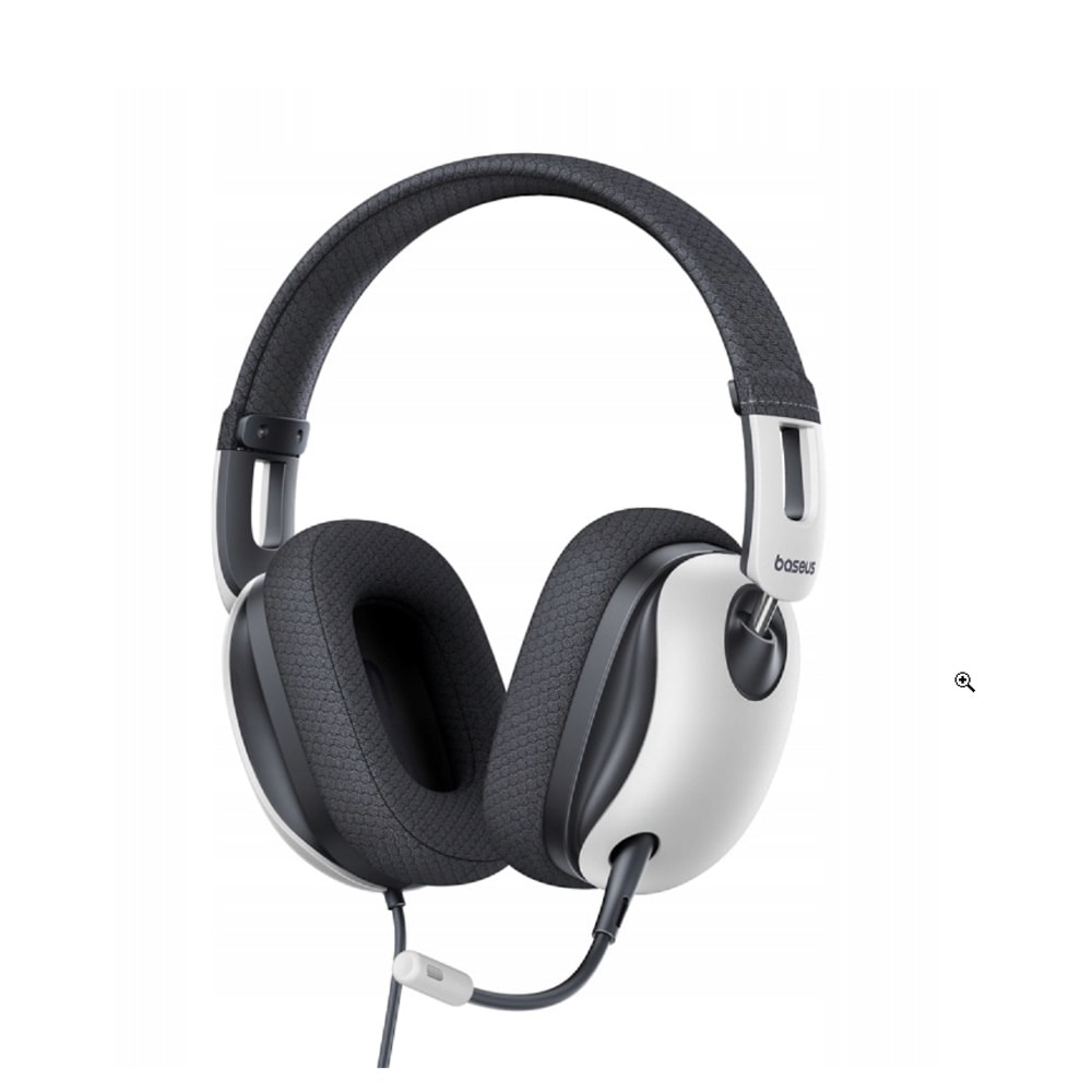 Baseus GoPlay 1 Max Gaming Headset - Hvid/Svart