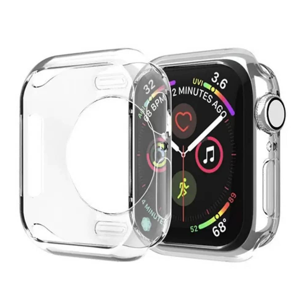 Beskyttelsescover til Apple Watch 40 mm (Series 4/5/6/SE) – Gennemsigtigt