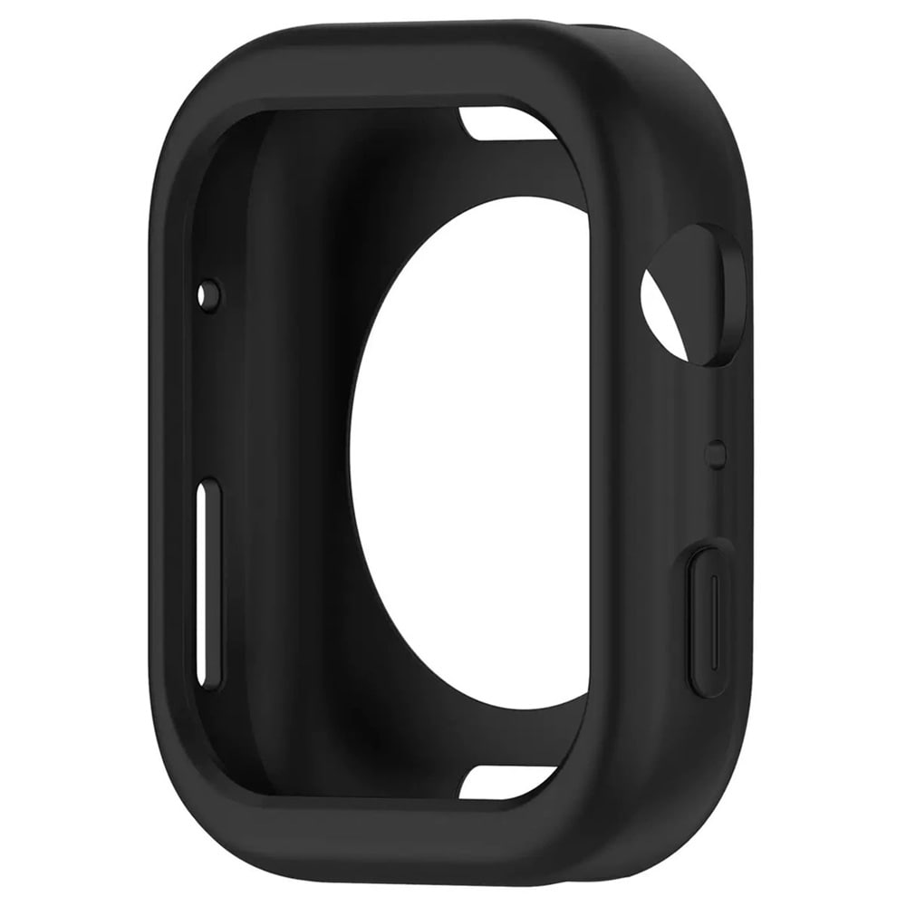 Beskyttelsescover i silikone til Apple Watch 40 mm (Series 4/5/6/SE) – Sort