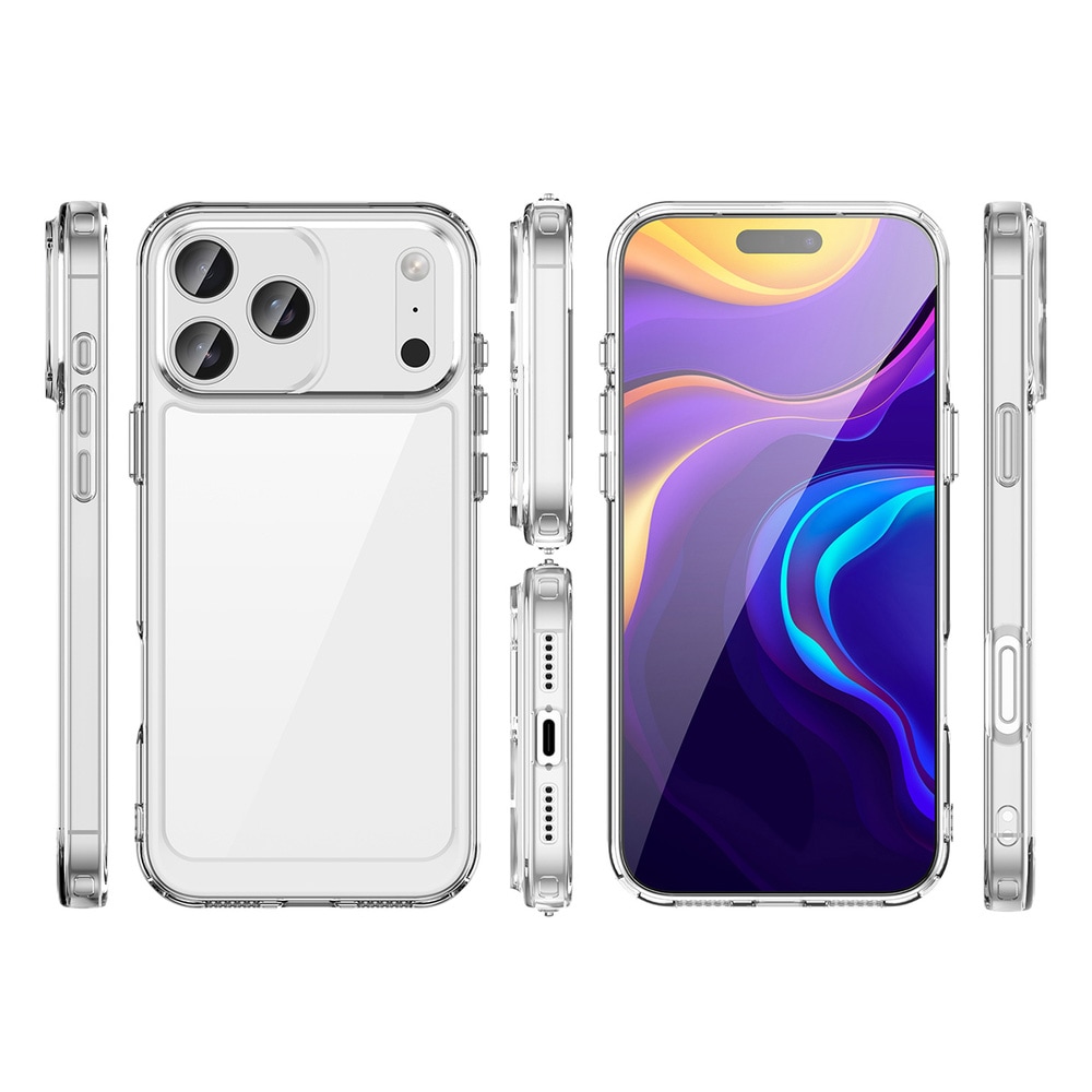 Outer Space MagSafe-cover til iPhone 17 Pro Max – Gennemsigtigt