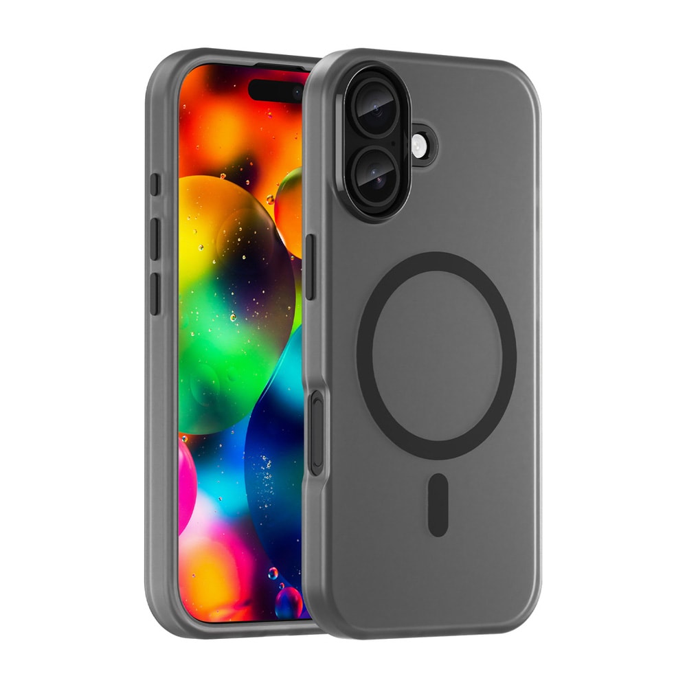 Cover med MagSafe til iPhone 17 – Mat sort