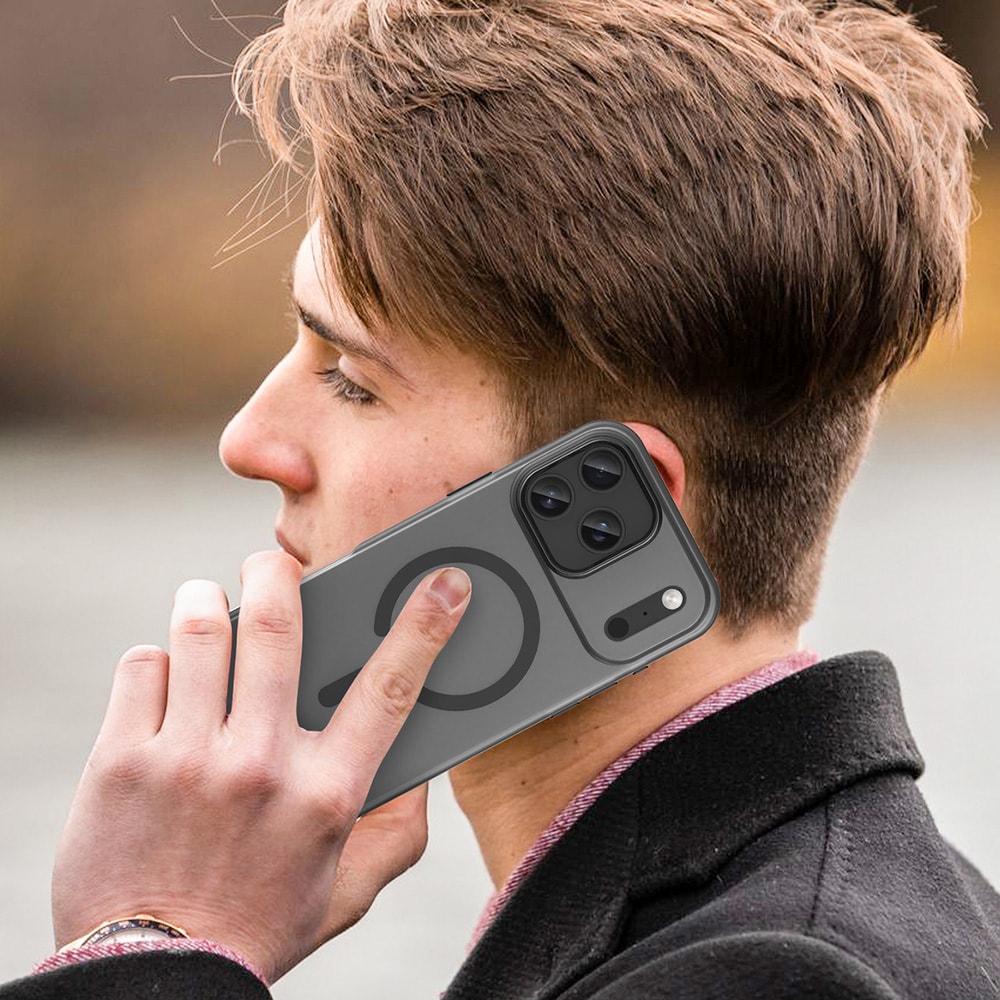 Cover med MagSafe til iPhone 17 Pro - Matt sort