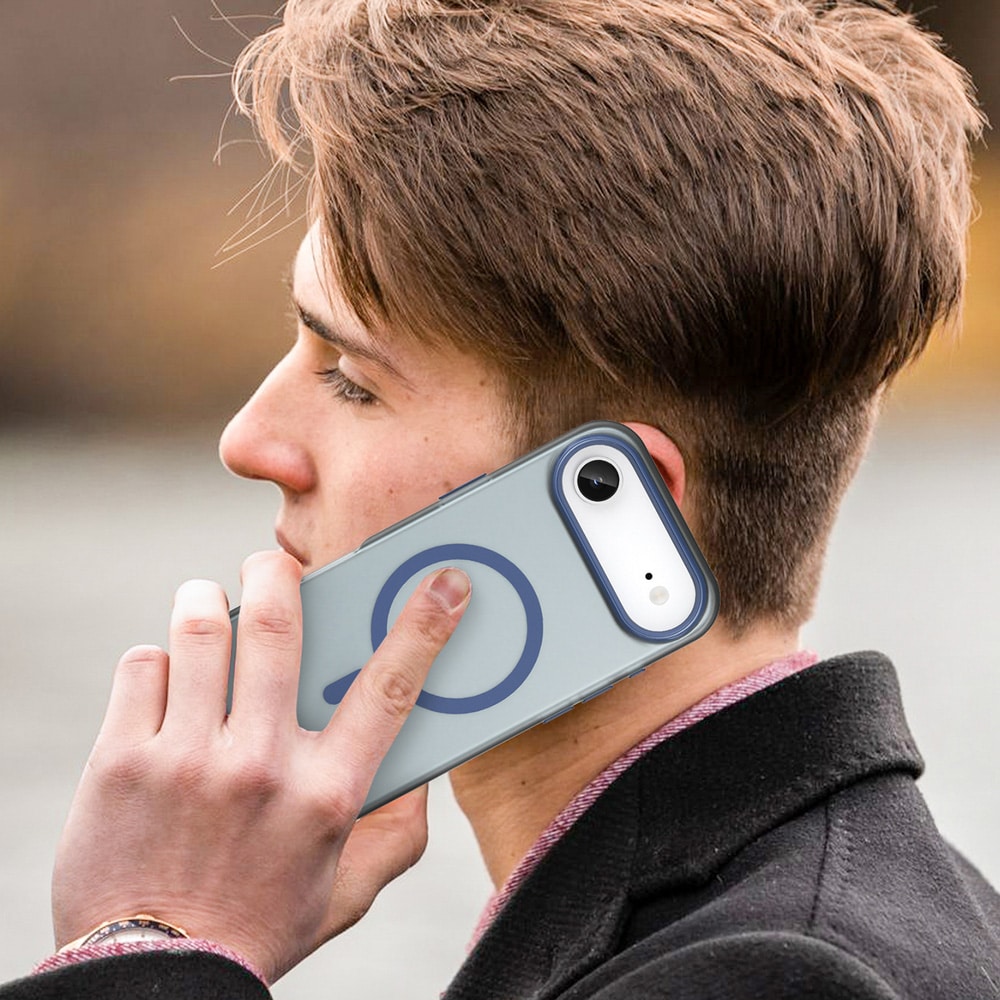 Cover med MagSafe til iPhone 17 Air - Mat blå