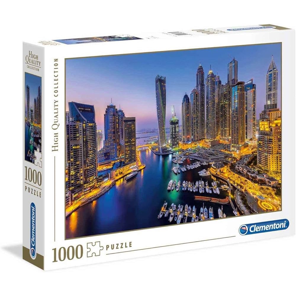Puslespil med 1000 brikker - Dubai Marina