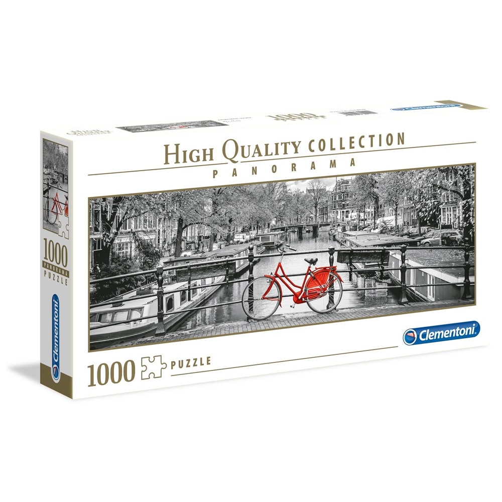 Puslespil med 1000 brikker - Amsterdam Bicycle Panorama