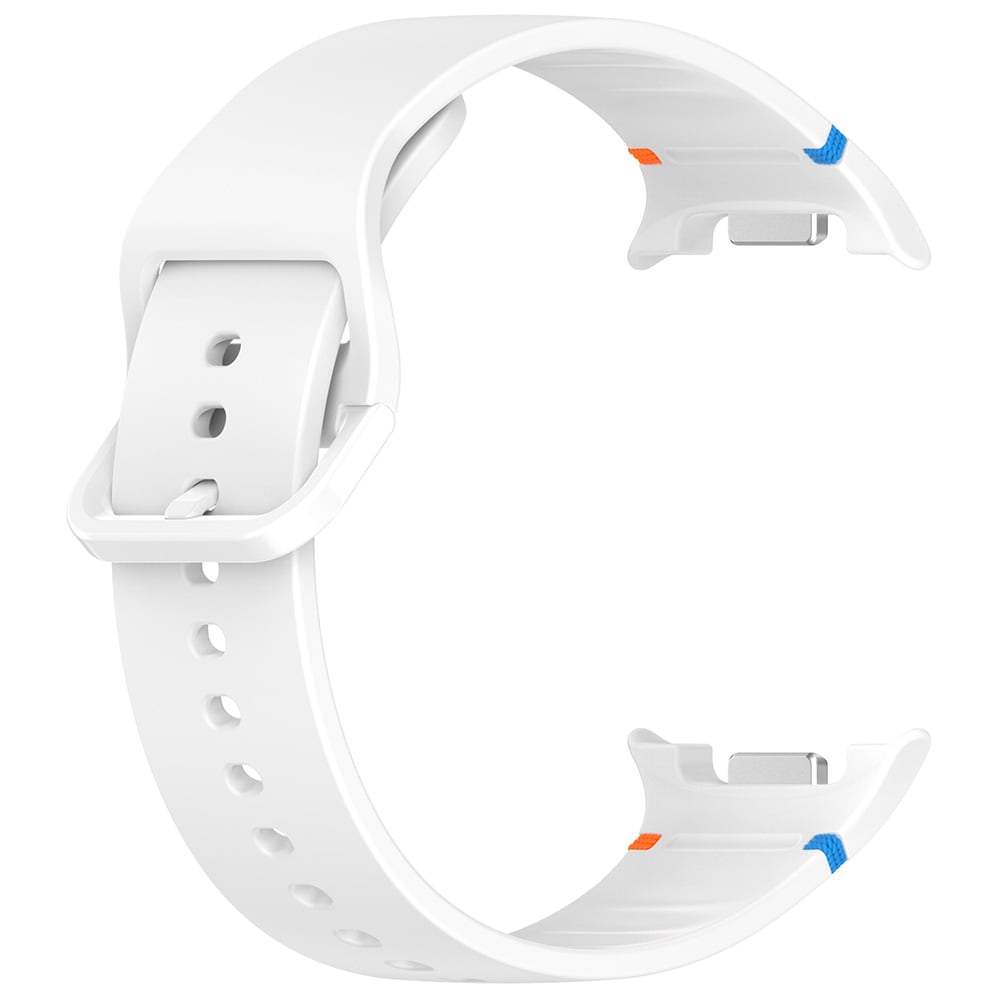 Silikonearmbånd til Samsung Galaxy Watch 8 / Watch 8 Classic størrelse S - Hvid