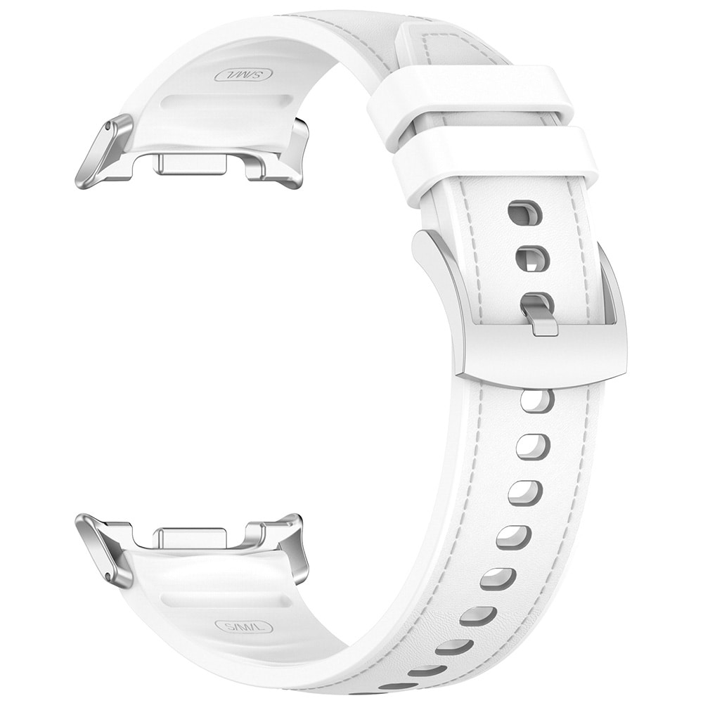 Silikonearmbånd til Samsung Galaxy Watch 8 / Watch 8 Classic - Hvid