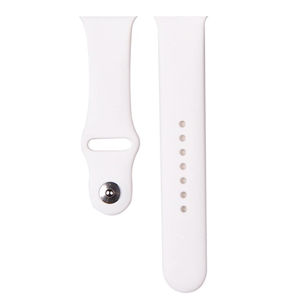 Sporty armbånd til Apple-ur 42mm / 41mm / 40mm / 38mm - Hvid