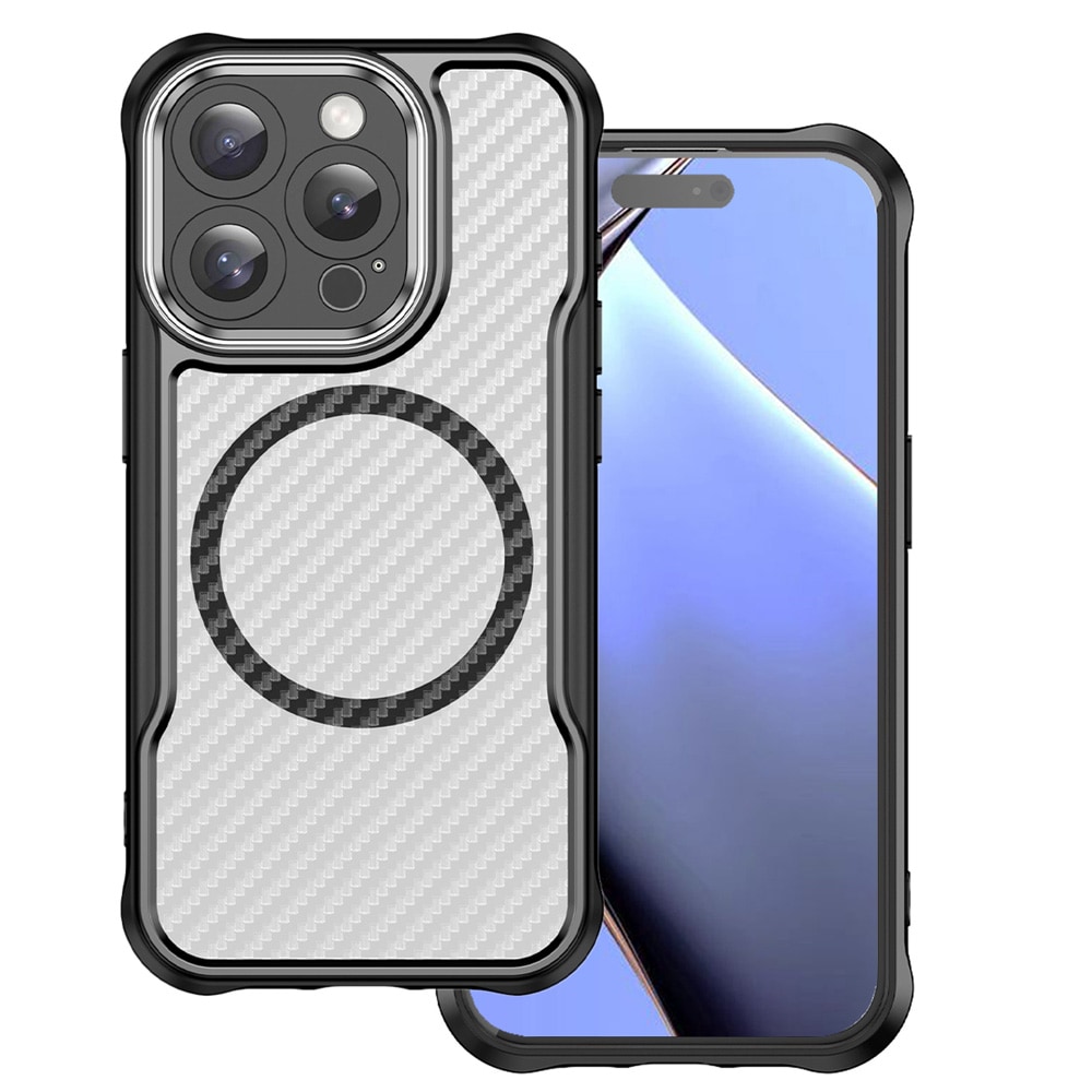 Beskyttelsescover med MagSafe til iPhone 16 Pro - Svart