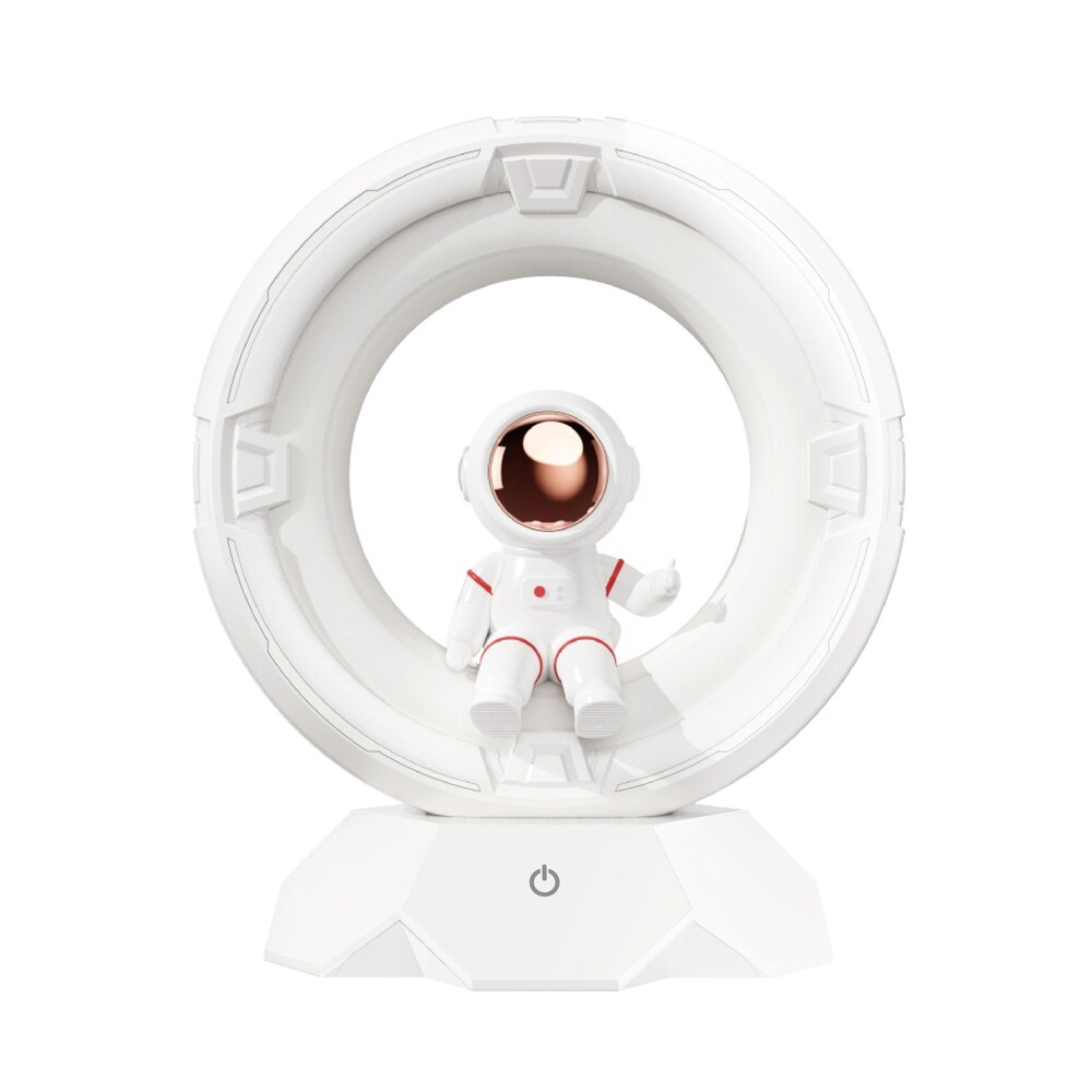 XO LED-lys med astronautdesign og justerbar lysfarve - Hvid