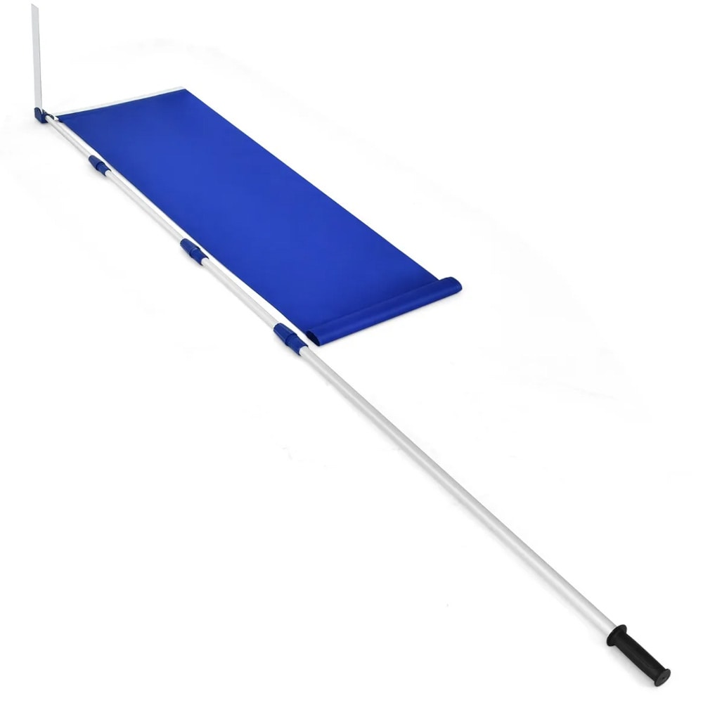 Sneskovl med teleskopskaft til tag