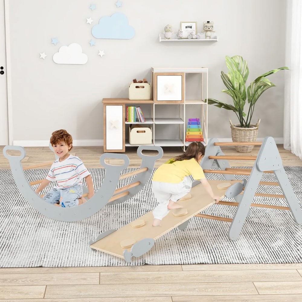 3-i-1-klatrestativ til børn