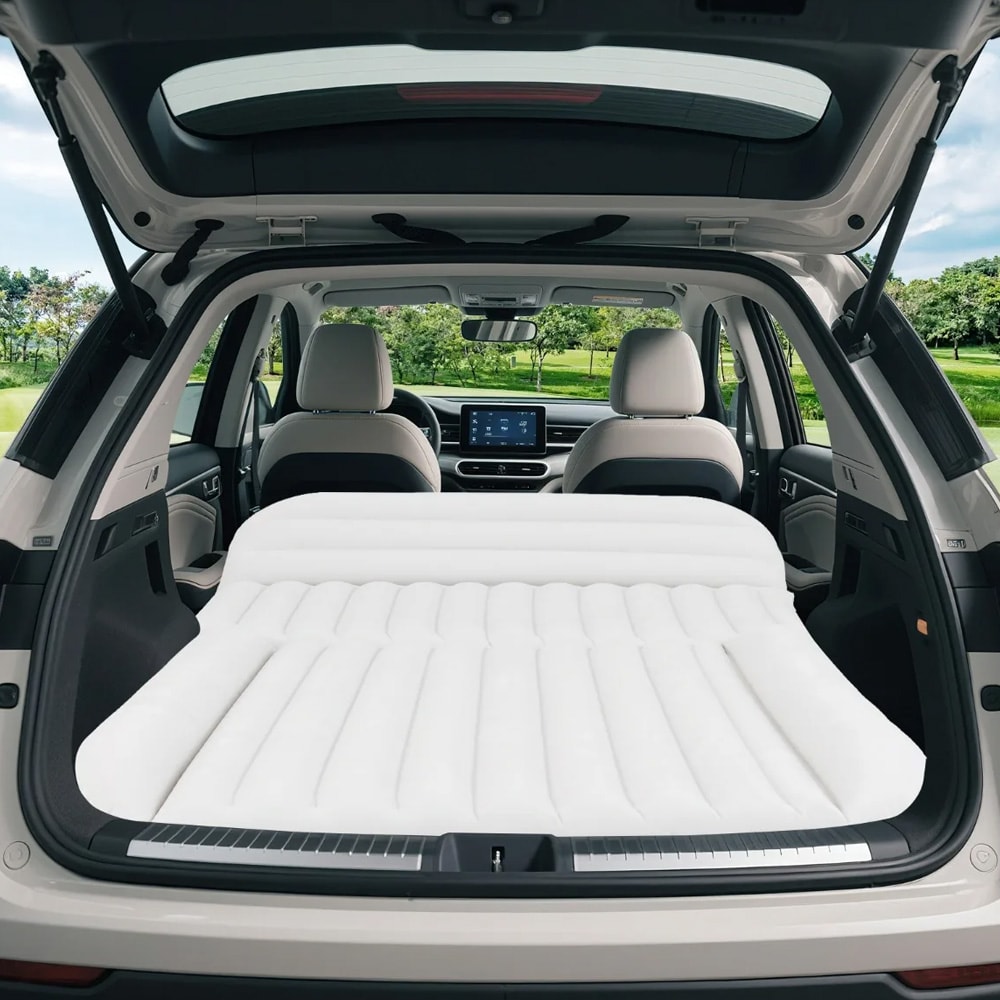 Oppustelig madras til bilen 190x130 cm