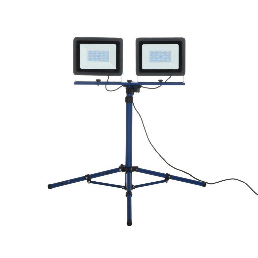 Tarmo Arbejdslampe med stativ 2x100W, 18000 lm, IP44