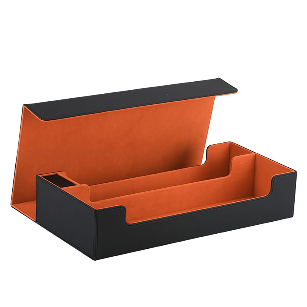 Æske til mindst 600 MTG-kort - Svart/Orange