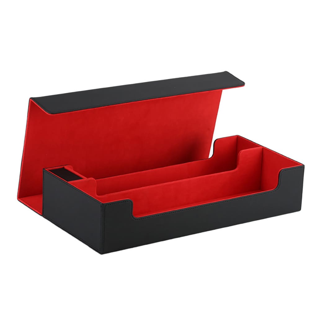 Æske til mindst 600 MTG-kort - Svart/Red