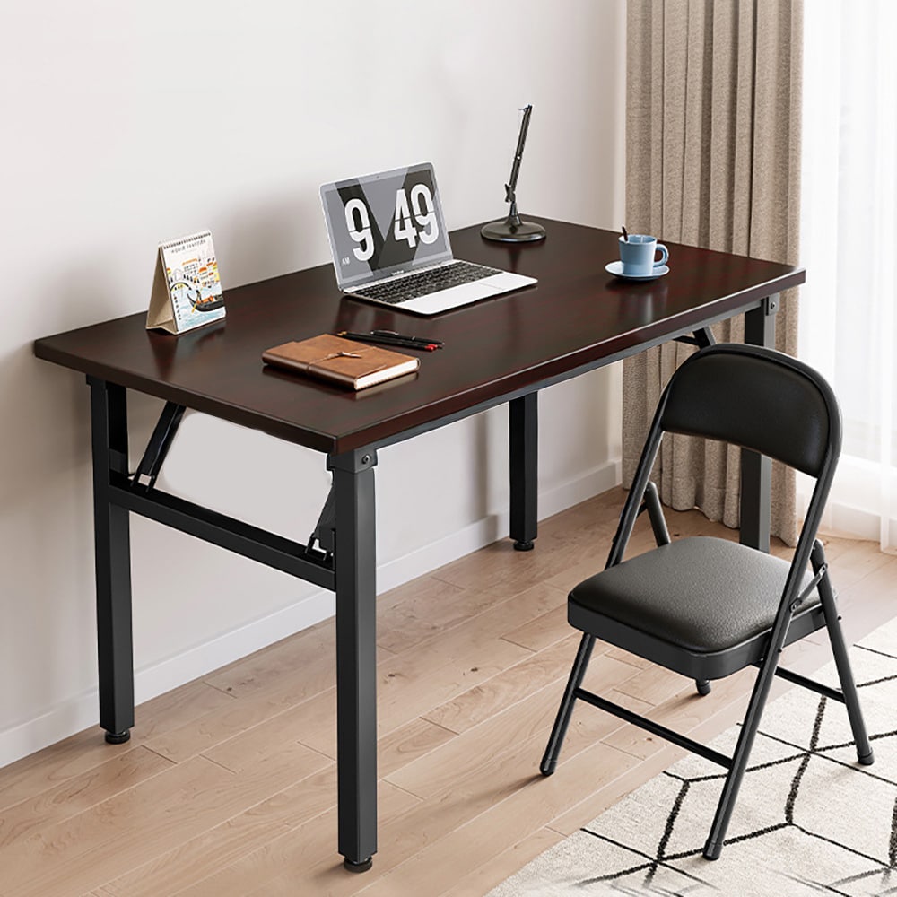 Foldbart skrivebord 80x60cm / computerskrivebord / arbejdsbord / kontorskrivebord / laptopbord