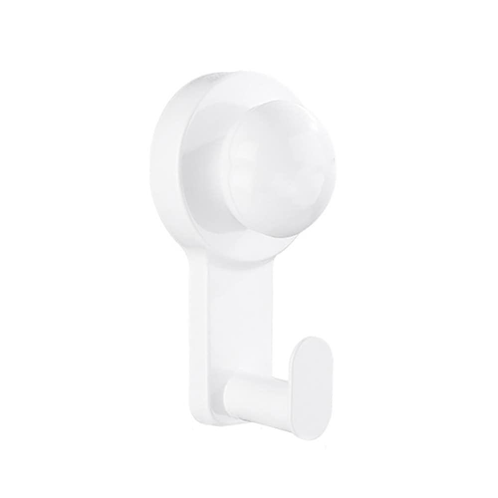 Krog med sugekop 2-pak - Hvid