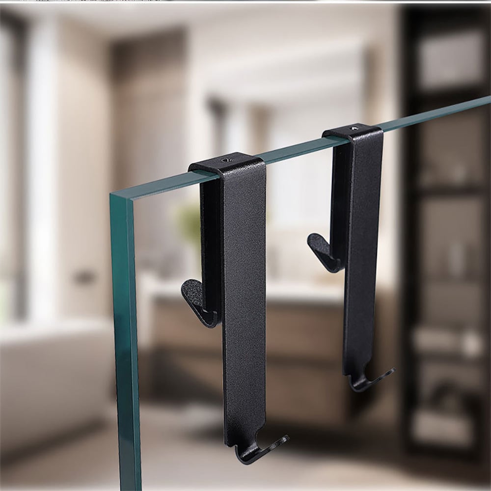 Ophæng til brusedør - Svart