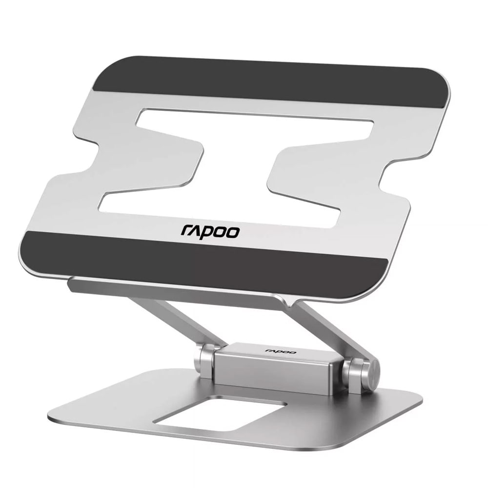 Rapoo UCS-5001 laptopstativ med magnetisk 5-i-1 USB-C-hub og 100W PD-pass-through
