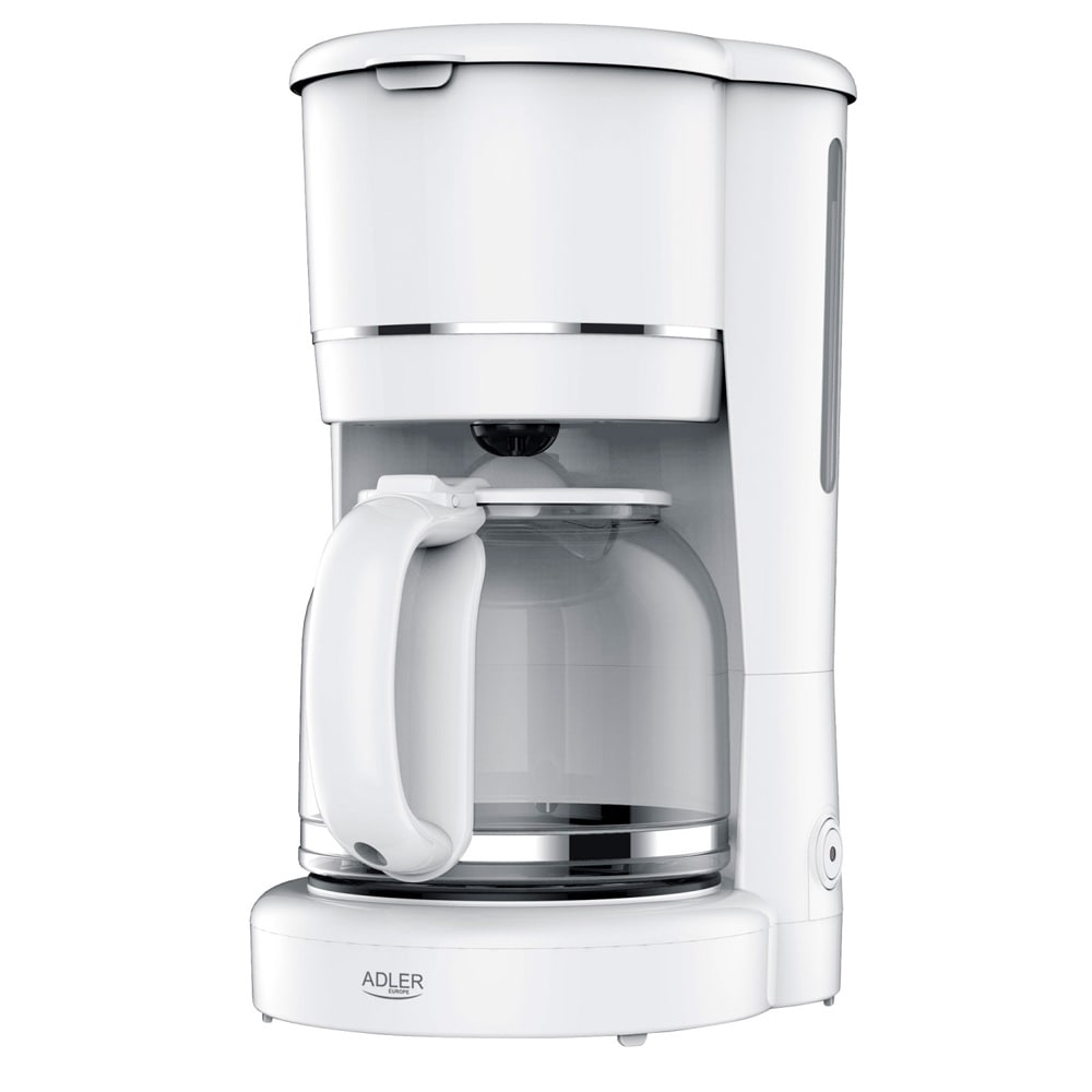 Kaffemaskine til 12 kopper / filterkaffemaskine / hvid kaffemaskine / kaffebrygger